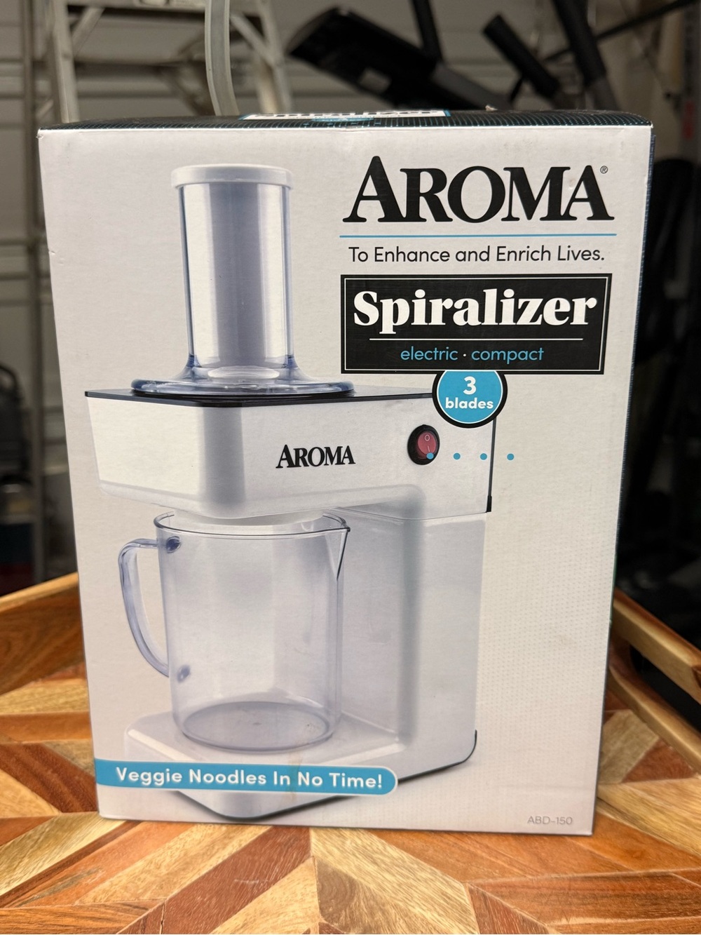 Aroma Electric Spiralizer Vegetable Noodle Maker Zoodle Slicer Cutter
